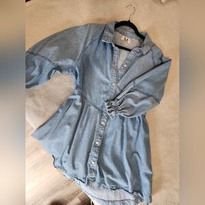 Free people denim dress